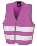 Pink Junior Sleeveless Safety Waist Coat